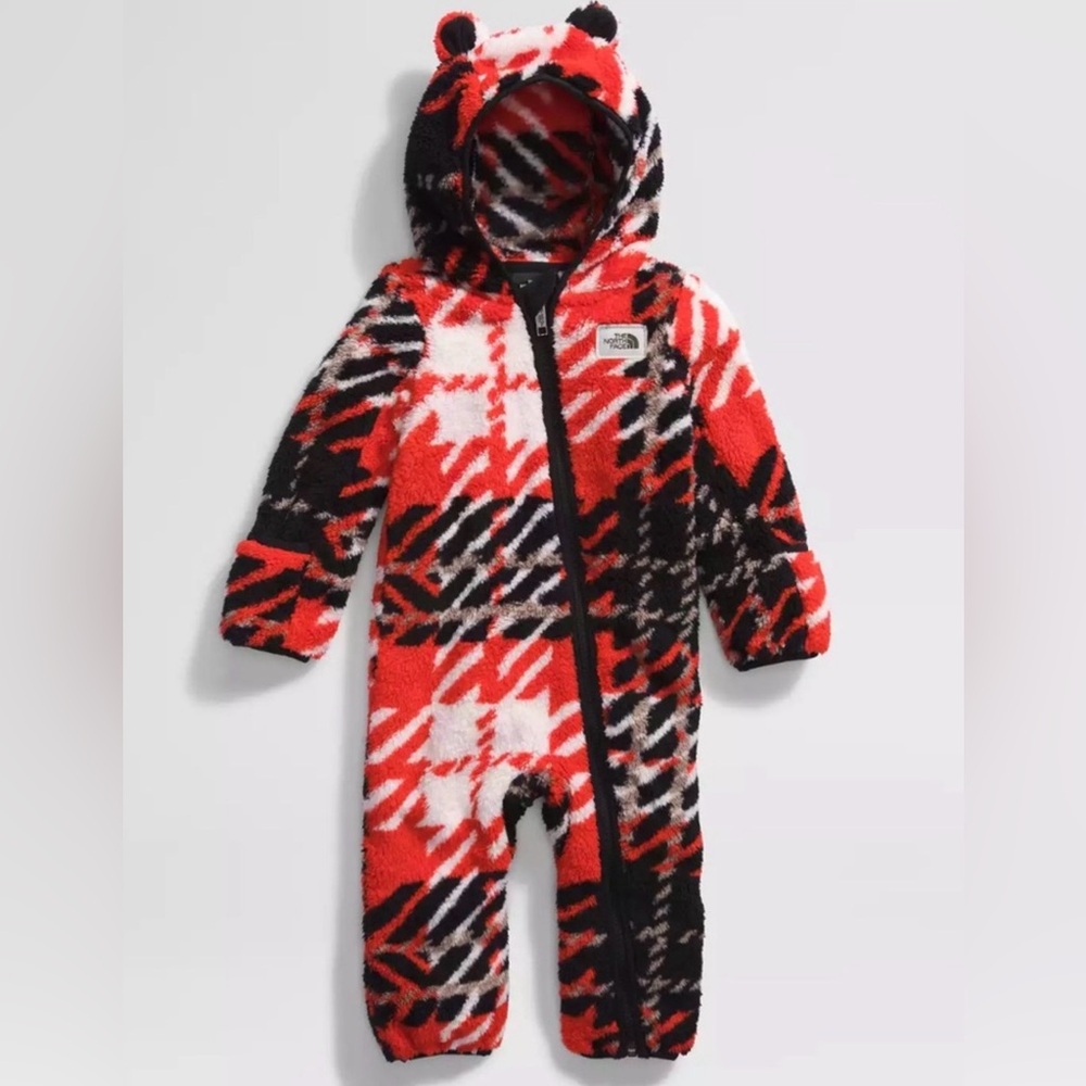 The North Face Baby Cabin Fleece One-Piece EUC